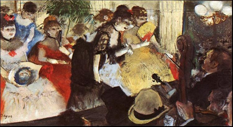 Edgar Degas Cabaret china oil painting image